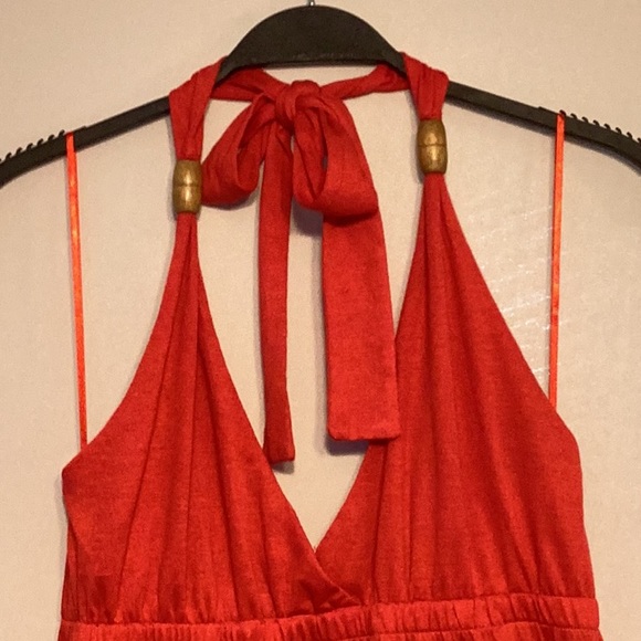 Sirens 360 Surf halter top maxi dress size small - Picture 2 of 7